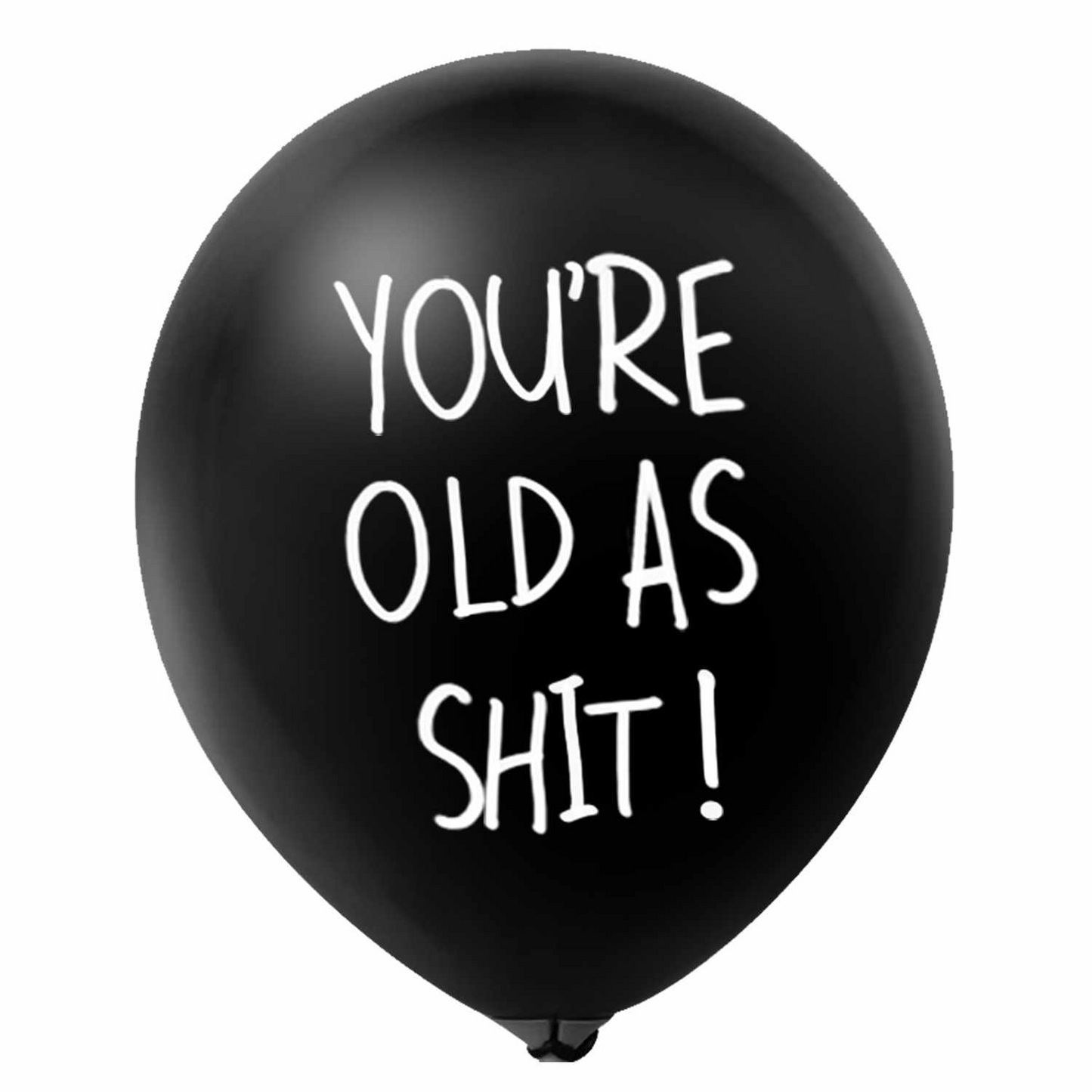 10pk Funny Abusive Birthday Balloons