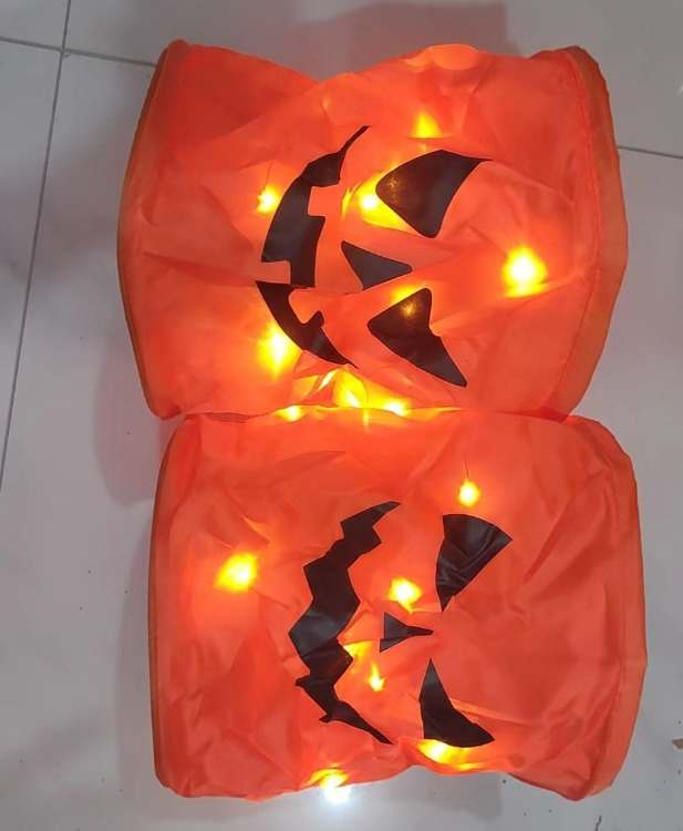 Halloween LED Light Candy Bags - 2pc