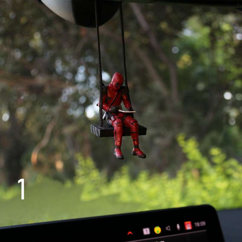 Dead Pool Car Charms