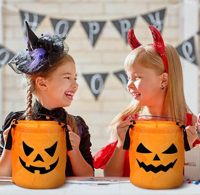 Halloween LED Light Candy Bags - 2pc