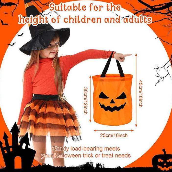 Halloween LED Light Candy Bags - 2pc