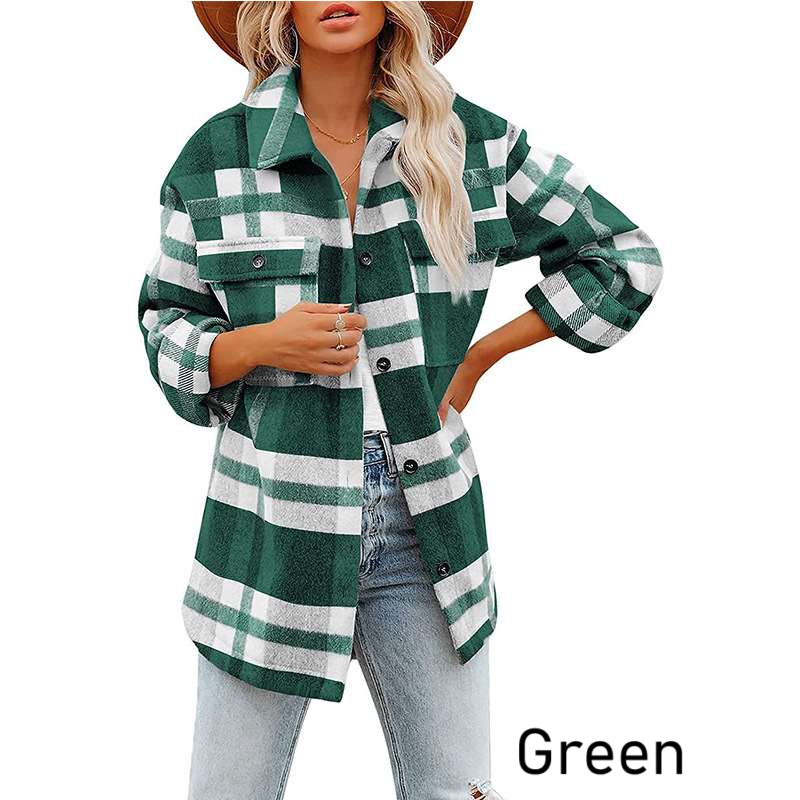 Flannel Plaid Shacket