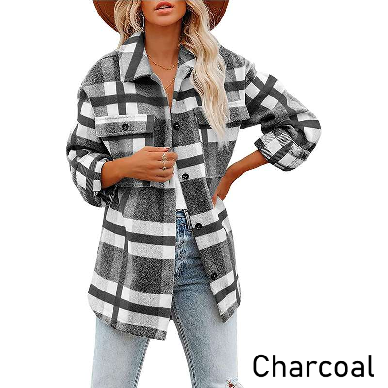 Flannel Plaid Shacket