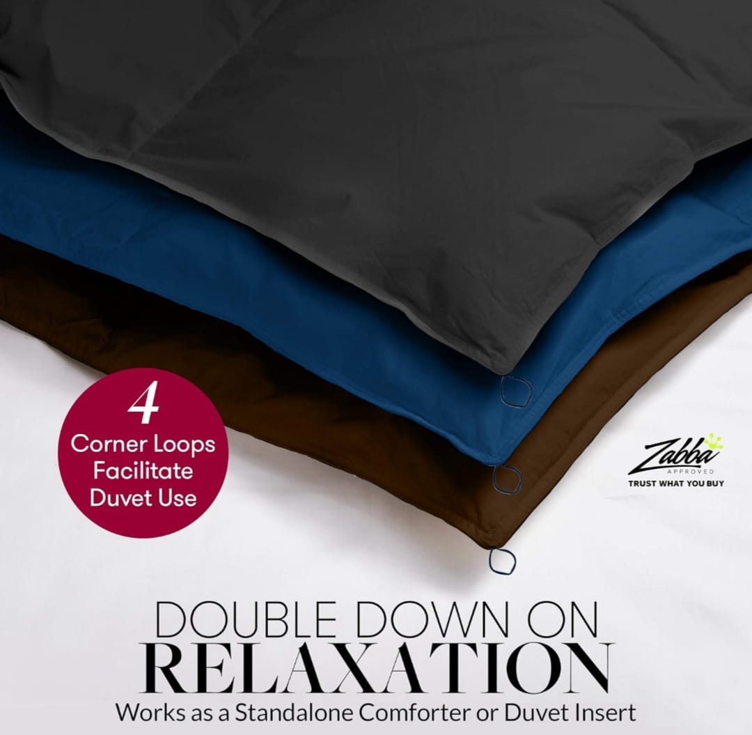 Luxury Goose Down Alternative Comforter * QUEEN WHITE ONLY*