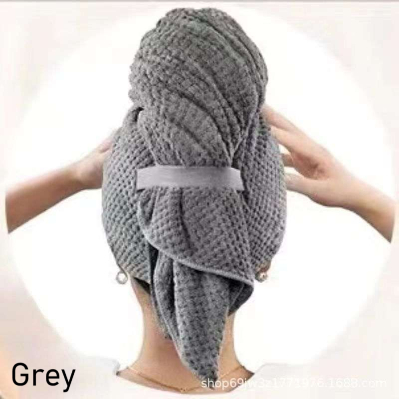 Large Microfiber Hair Towel Wrap