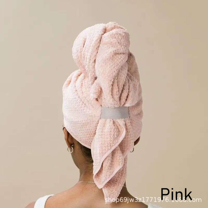 Large Microfiber Hair Towel Wrap