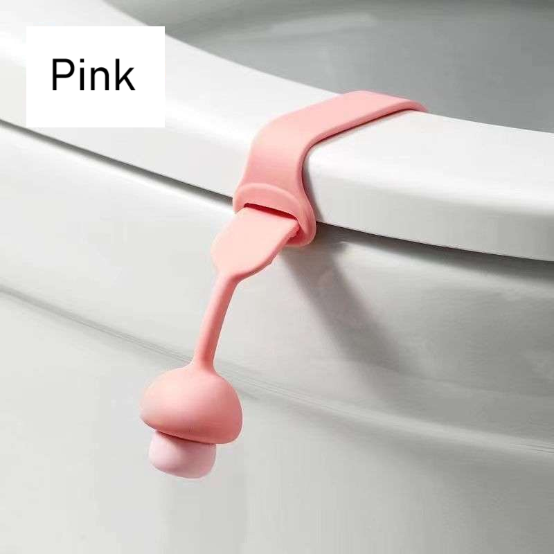 4pcs Silicone Toilet Seat Lifter