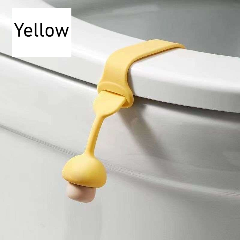 4pcs Silicone Toilet Seat Lifter