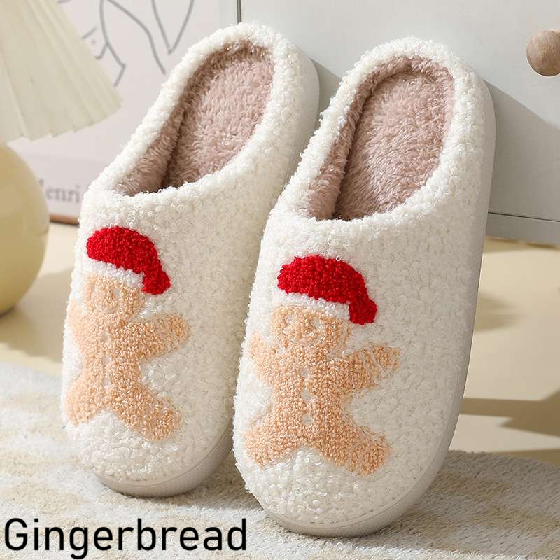 Holiday Fluffy Slippers