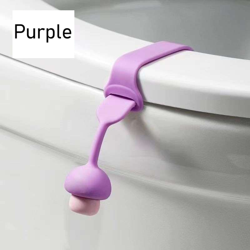 4pcs Silicone Toilet Seat Lifter