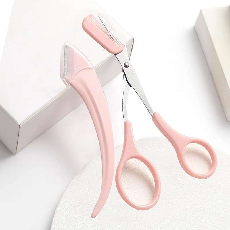 Eyebrow Trimmer & Scissor Set