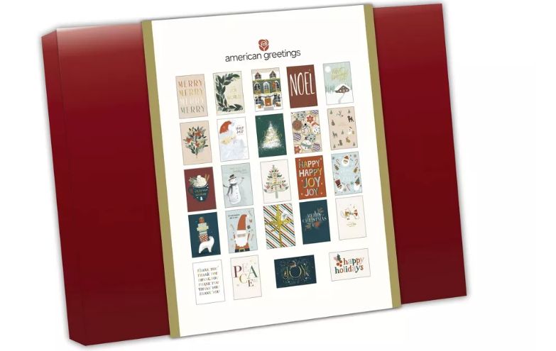 Boxed Holiday Cards Set 24ct