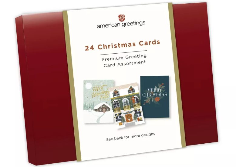 Boxed Holiday Cards Set 24ct