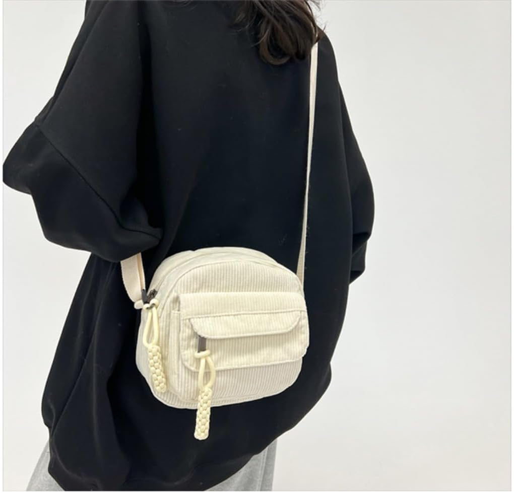 Corduroy Crossbody Bag