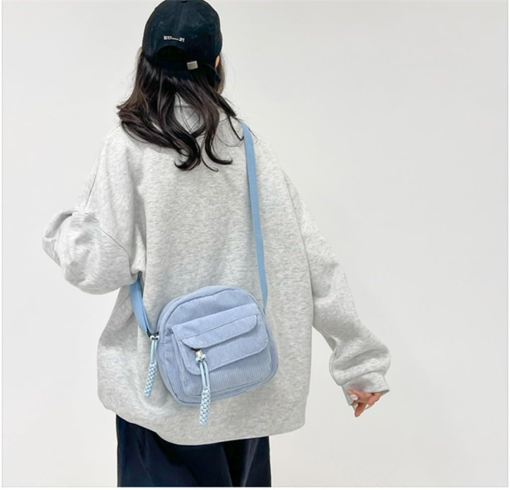 Corduroy Crossbody Bag