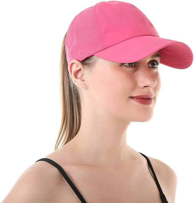 Women's Criss Cross Ponytail Hat