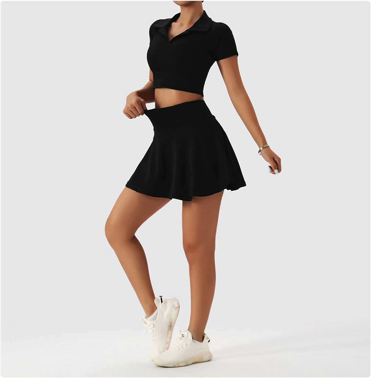 High Waisted Tennis Skirt