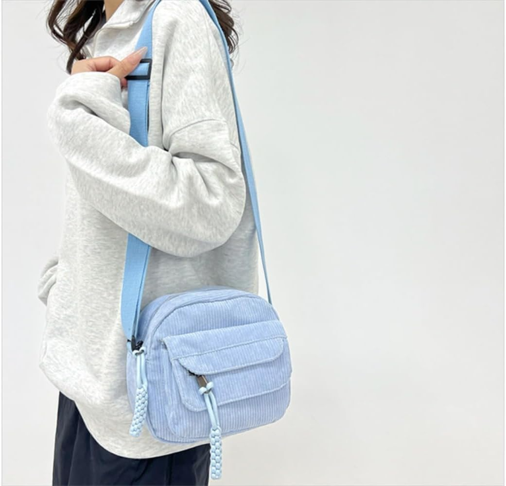 Corduroy Crossbody Bag