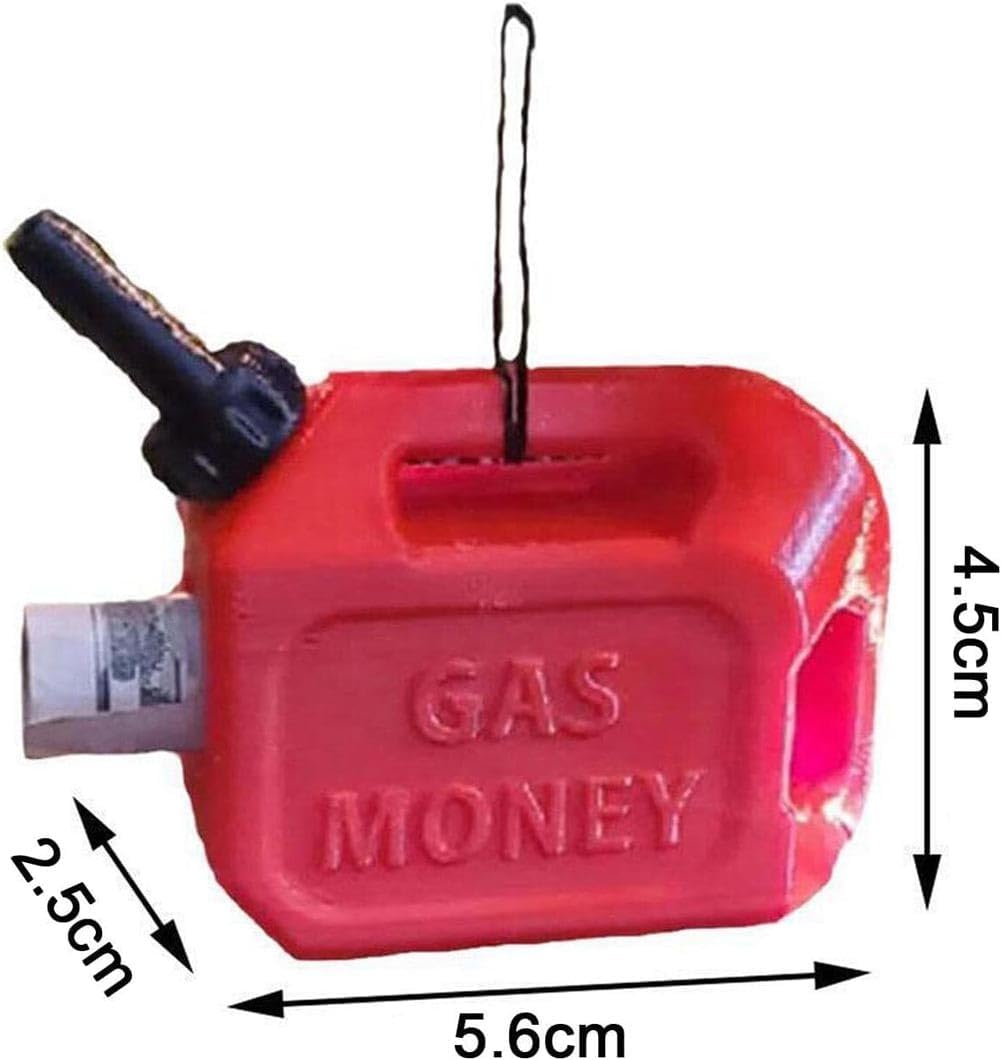 Gas Money Ornament - 2pcs