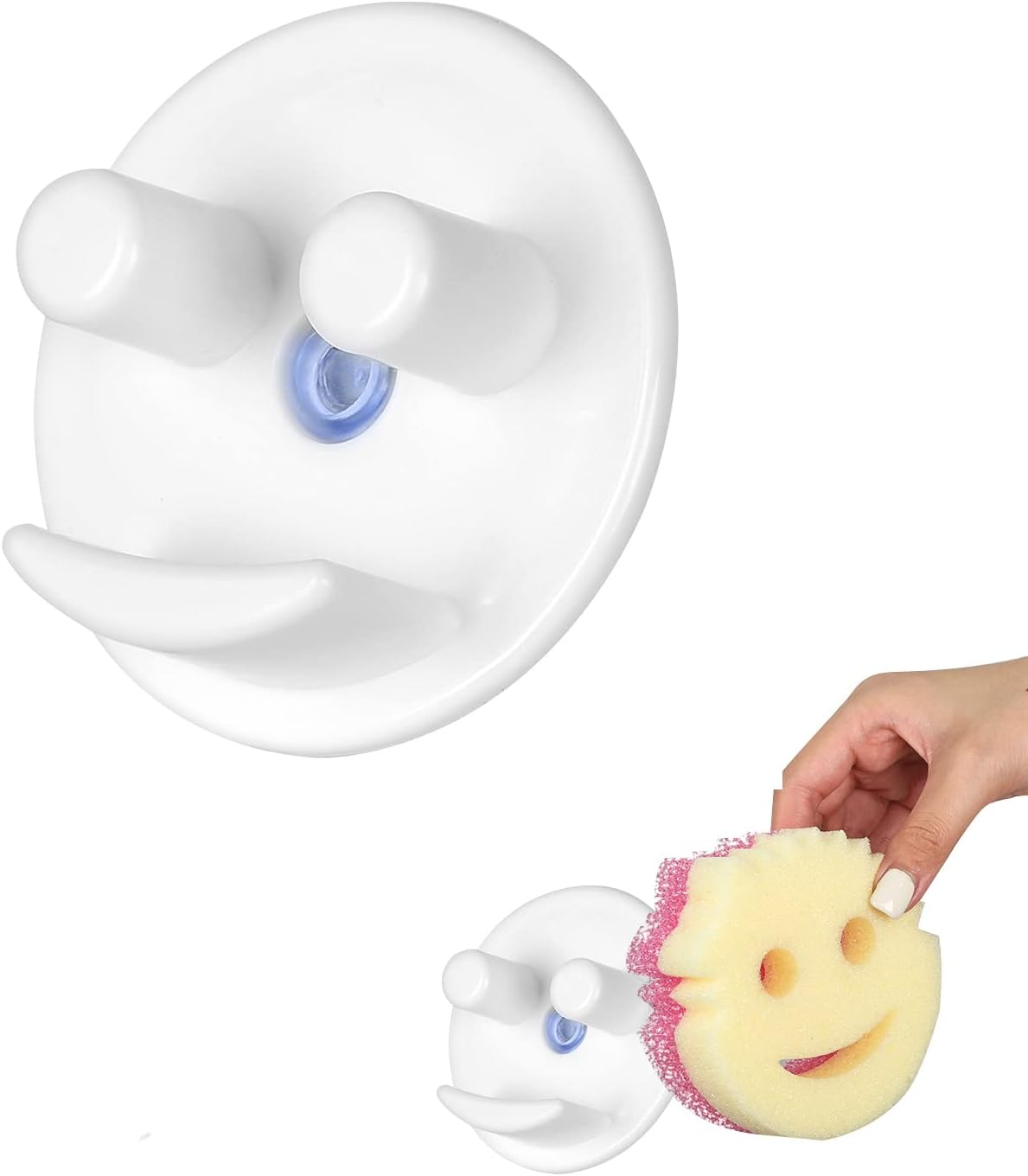 Smiley Face Sponge Holder