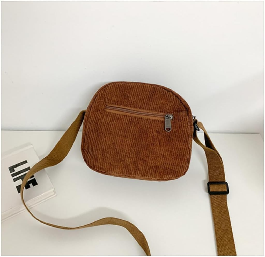 Corduroy Crossbody Bag