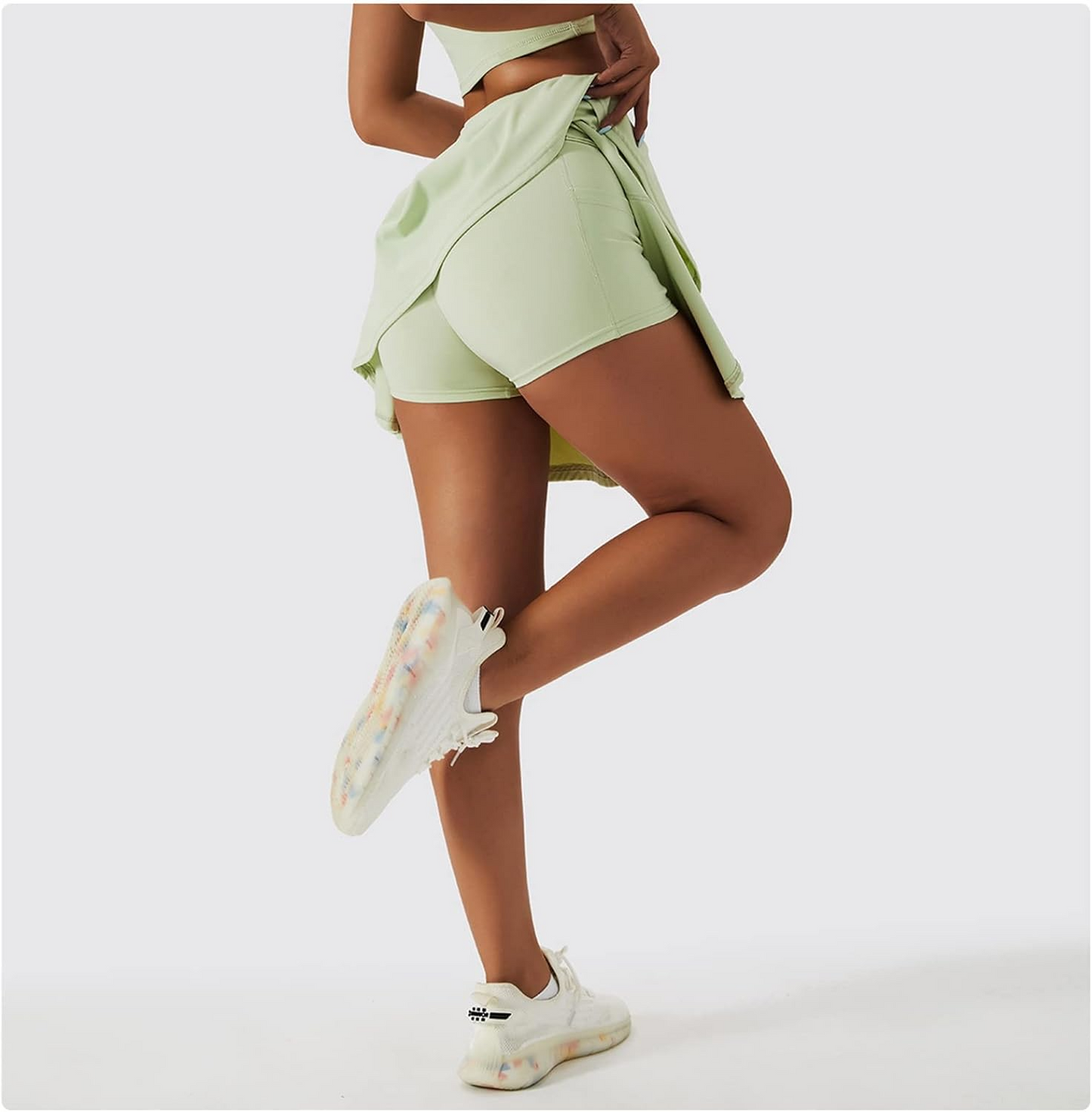 High Waisted Tennis Skirt