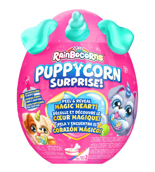 Rainbocorns Sparkle Heart Surprise Puppycorn Series 2