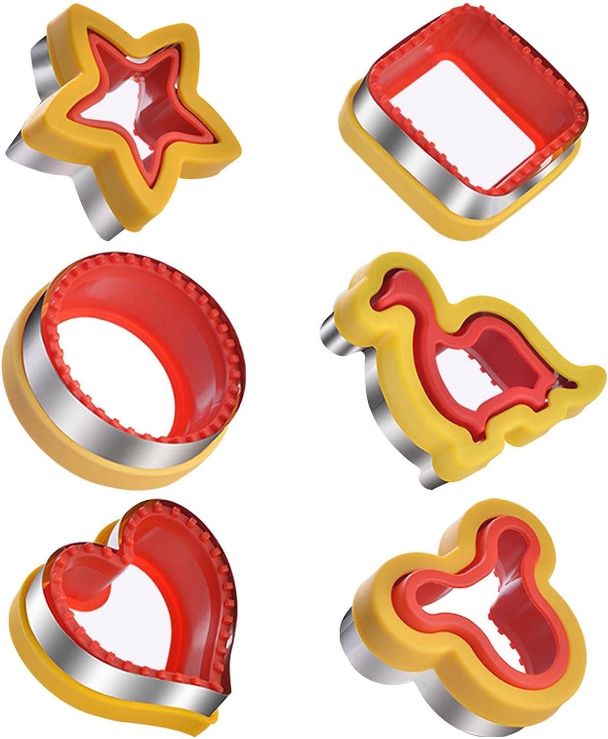 6pc Sandwich Cutter Set