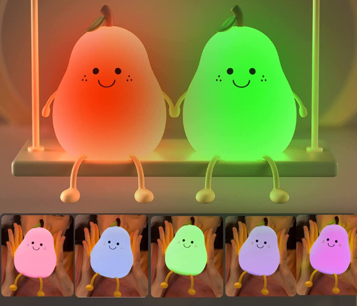 Cute Silicone Night Light