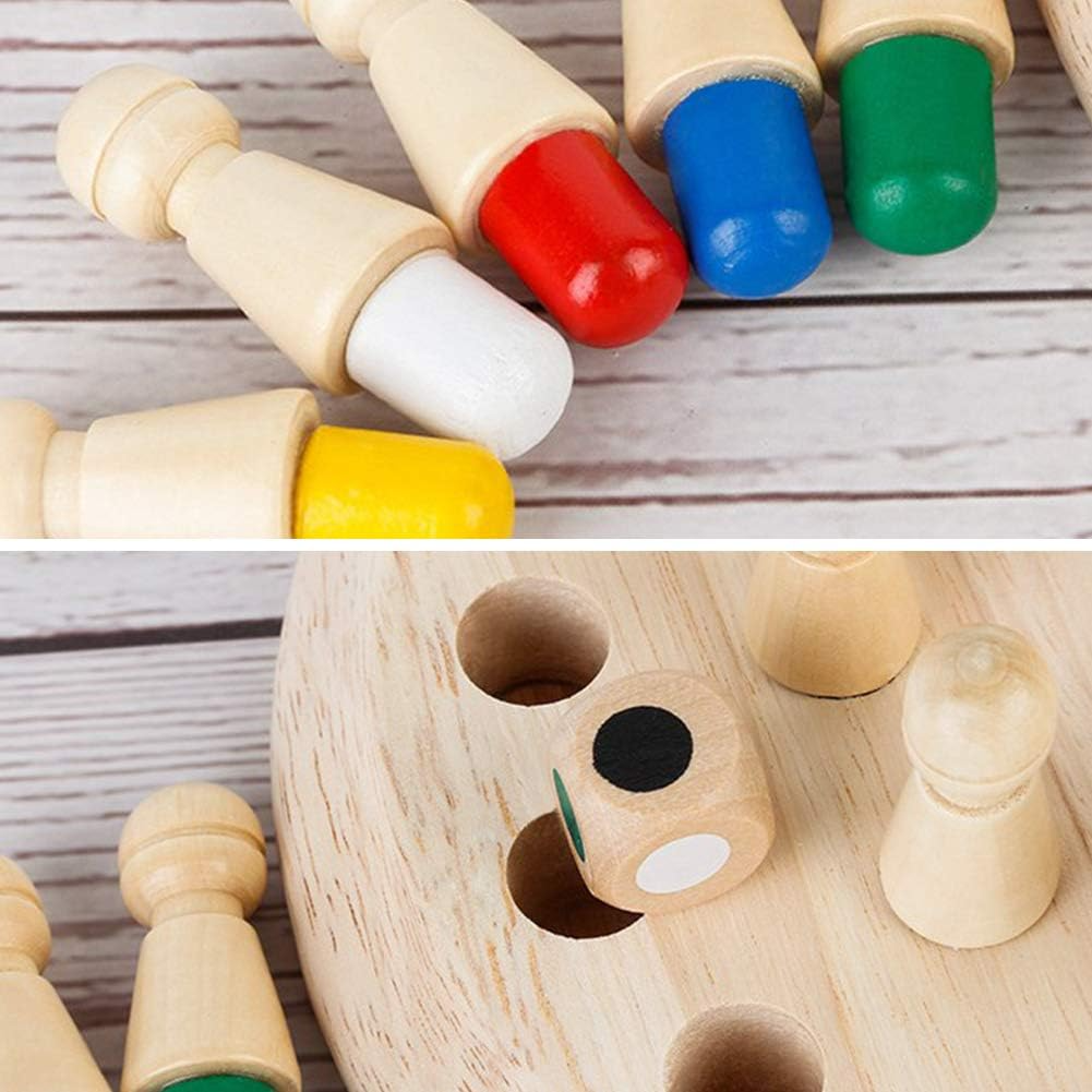 Wooden Memory Match Stick Game