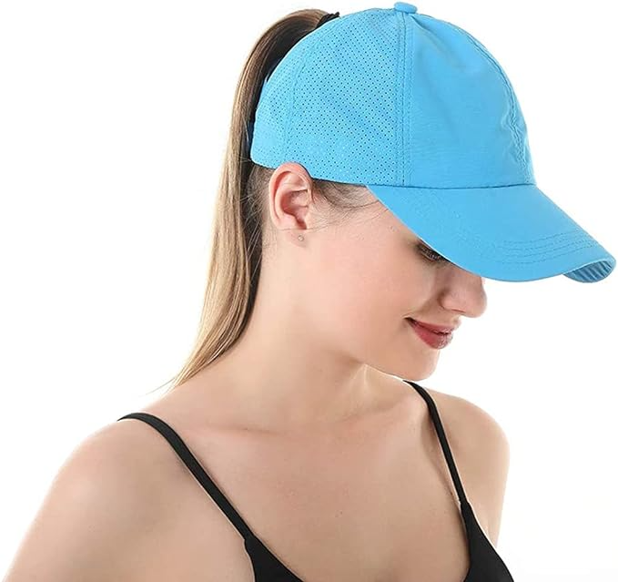 Women's Criss Cross Ponytail Hat