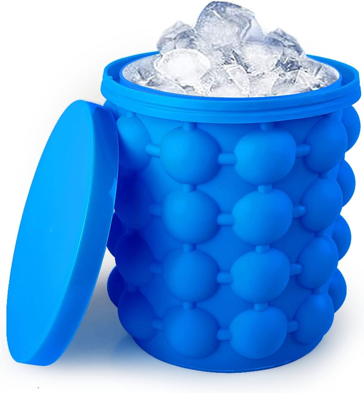 Silicone Ice Bucket & Ice Mold