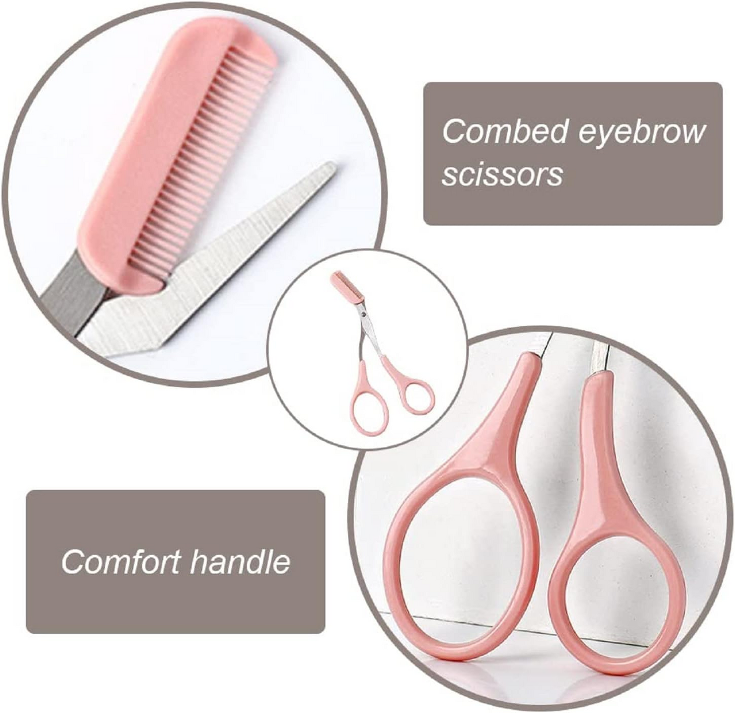 Eyebrow Trimmer & Scissor Set