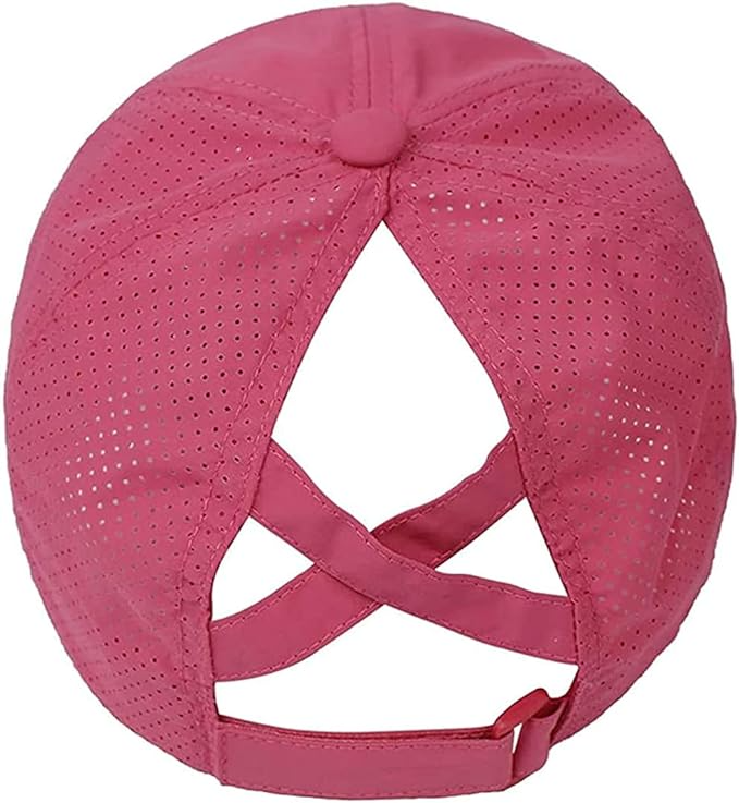 Women's Criss Cross Ponytail Hat