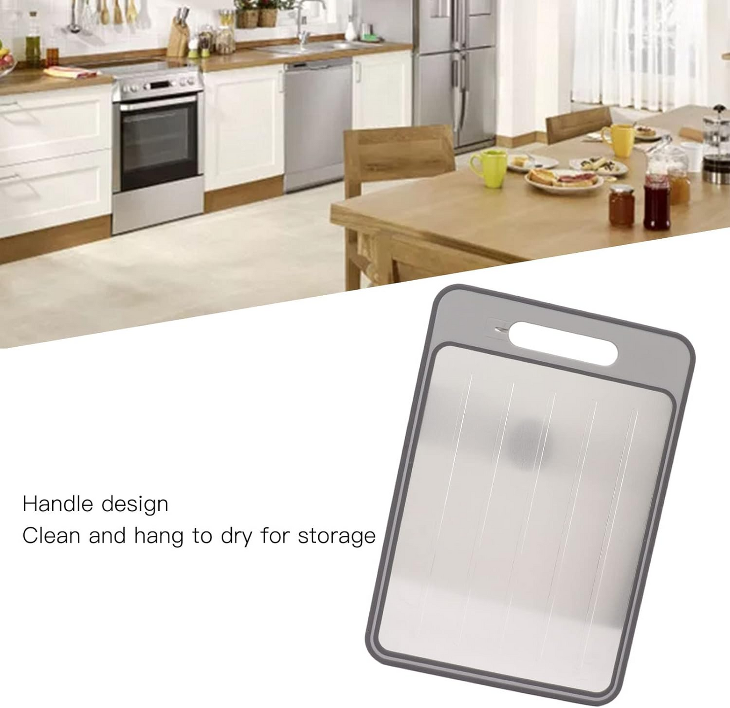 2 in 1 Defrosting Tray Cutting Board