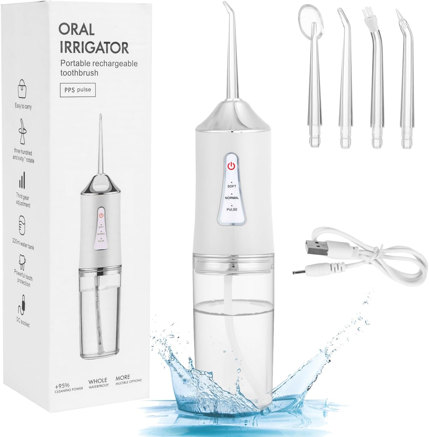 Portable Dental Flosser