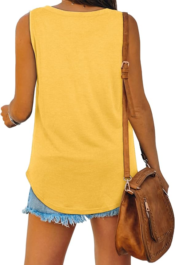 Casual Flowy Summer Sleeveless Tank