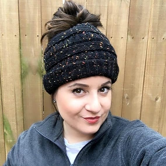 Knit Ponytail Toque