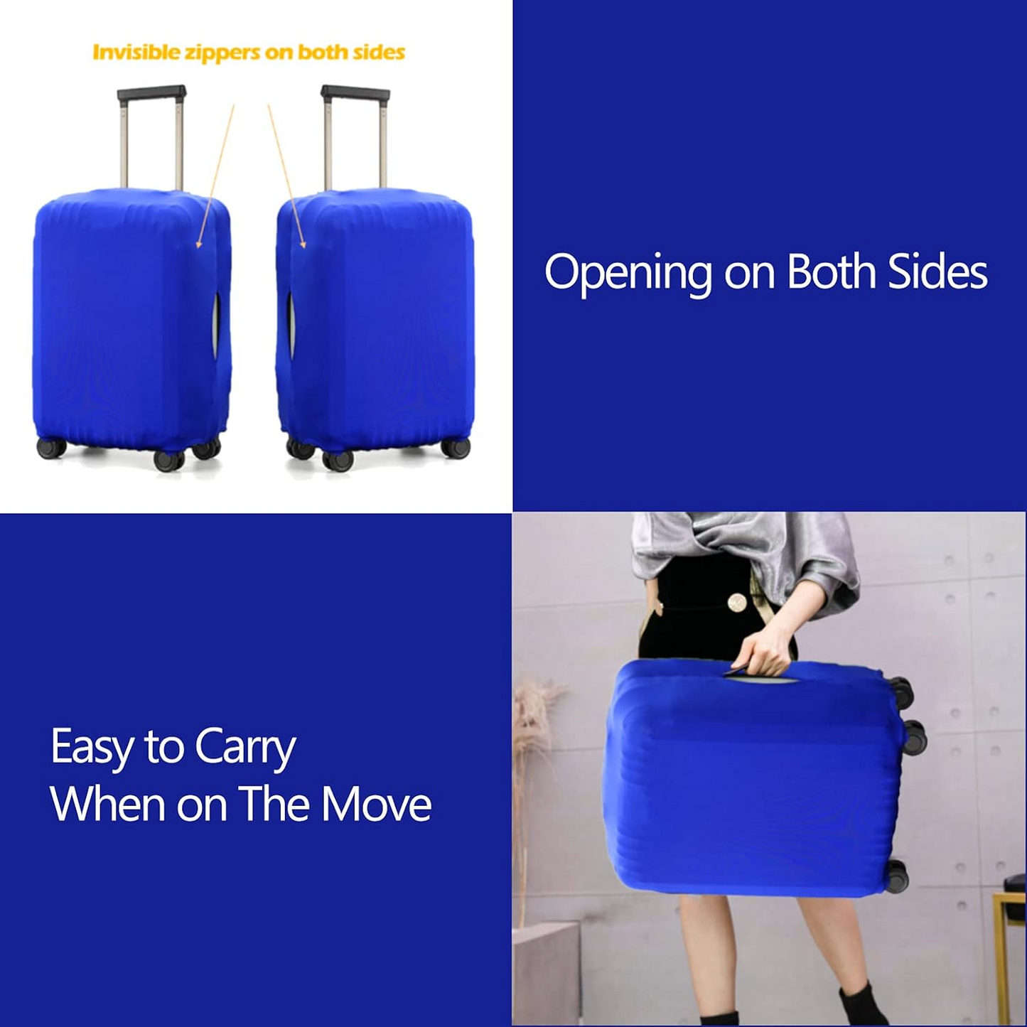 Washable Elastic Luggage Bag Cover