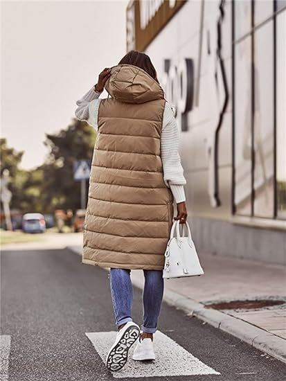 Autumn Hooded Puffer Vest