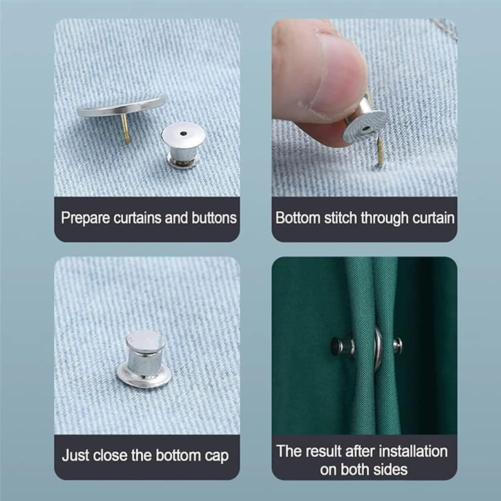 Magnetic Curtain Clips