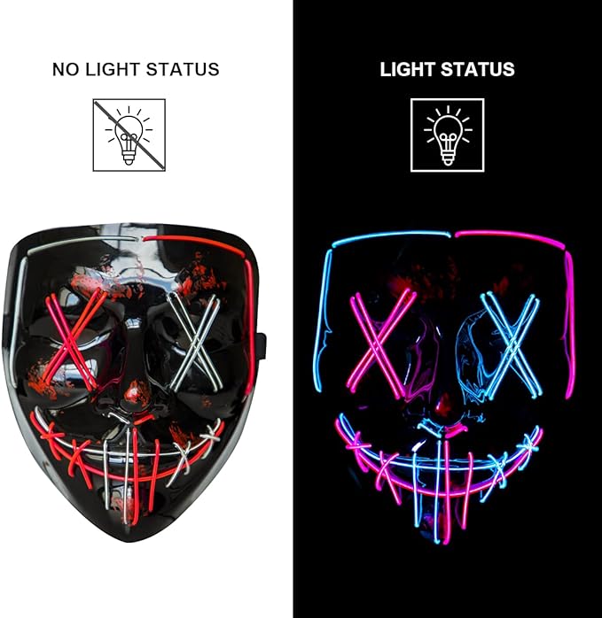 Dual LED Color Mask