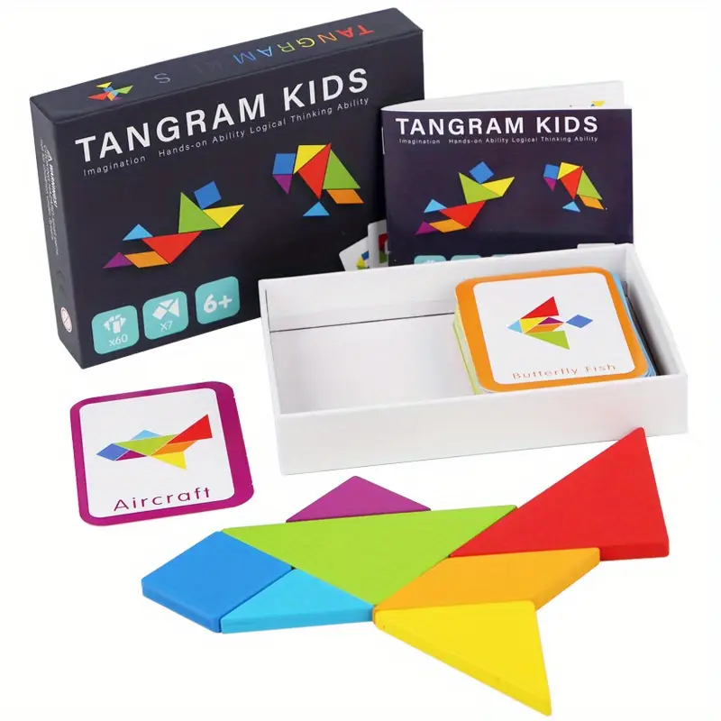 60pc Tangram Kids Set