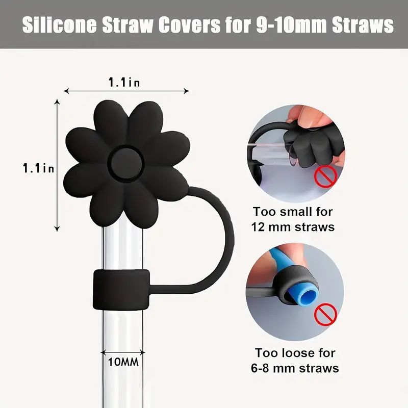 4pk Straw Covers for Stanley Cups