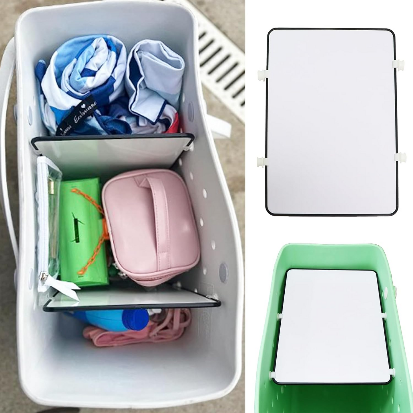 1pc Divider Tray for Beach Bag