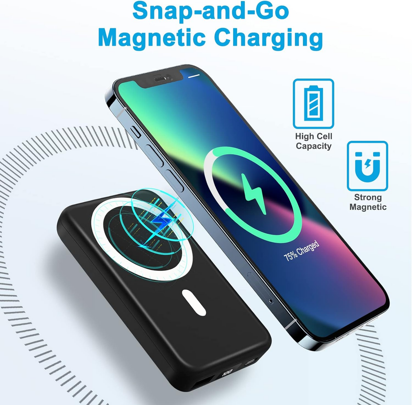 Magnetic Wireless Portable Charger