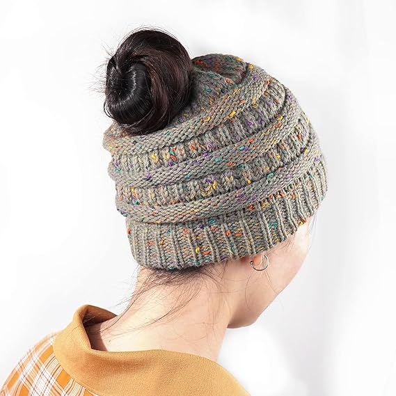 Knit Ponytail Toque