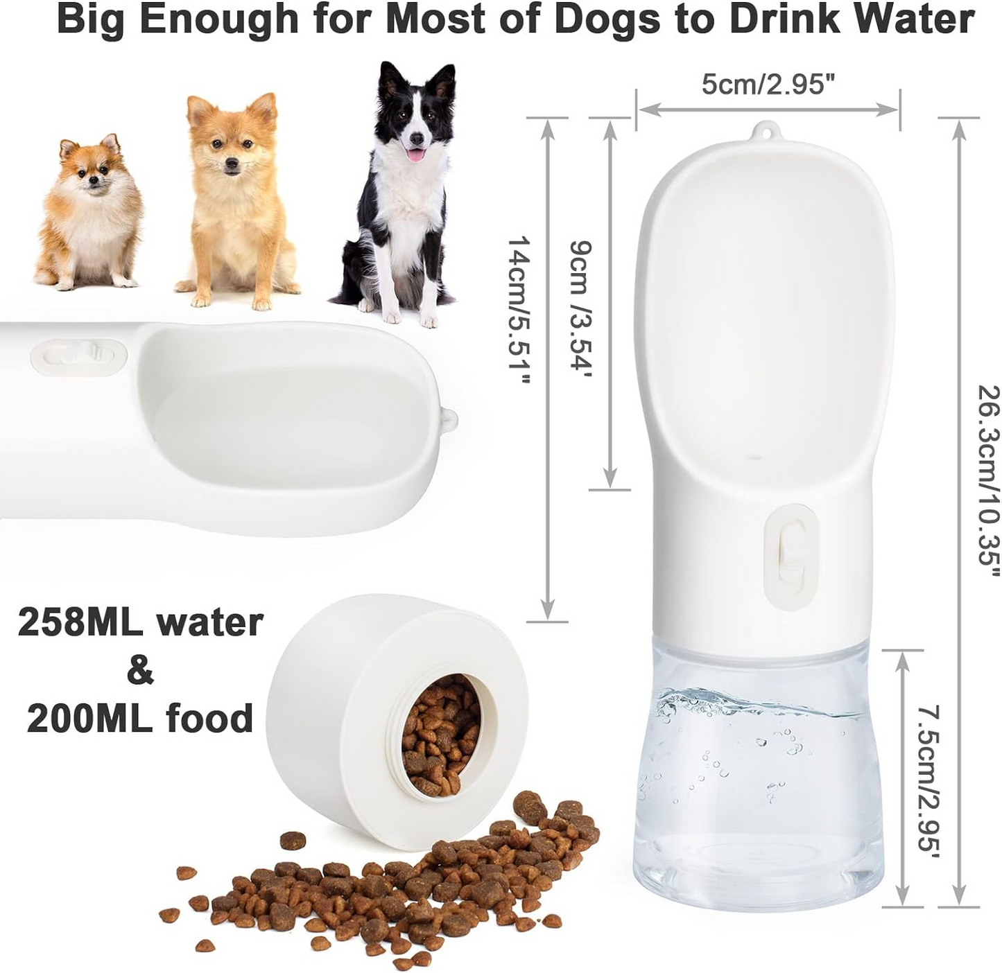 Portable Dog Water Bottle