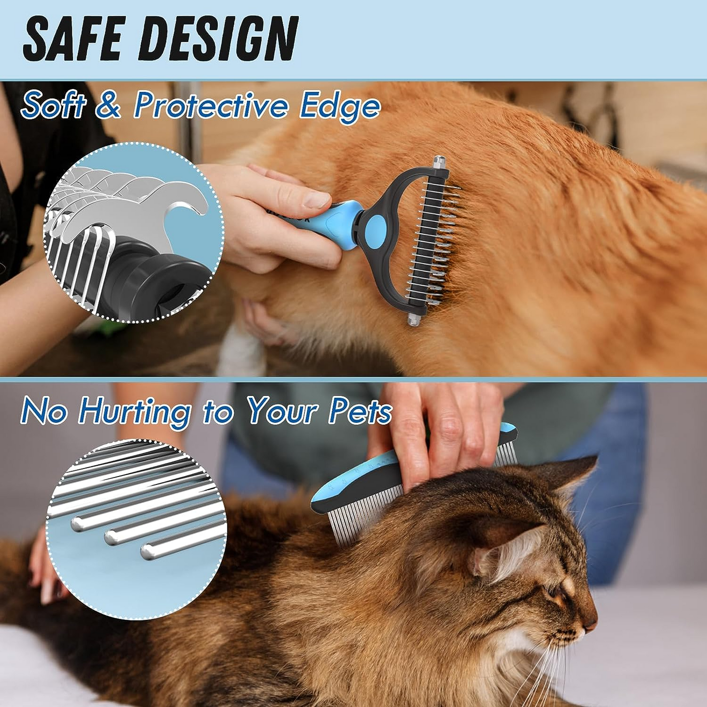 Pet Dematting Shedding Set