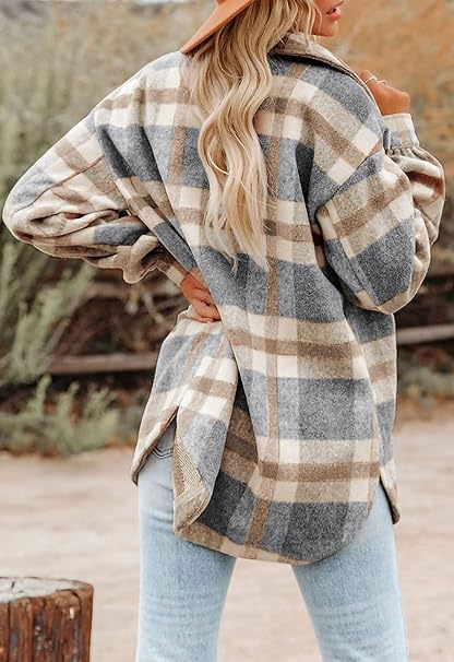 Flannel Plaid Shacket